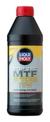 LIQUI MOLY • LIM2084275W1L Vaihteistoöljy TOP TEC MTF 5100 (1L) 75W API GL4; BMW 83227533; BMW MTF LT-3; FORD WSS-M2C134-D; FORD WSS-M2C200-D2; VW G 052 178; VW G 052 512; VW G 052 726; VW G 060 726; VW G 070 726 Ilmainen Palautus